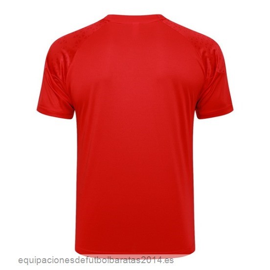 Nuevo Entrenamiento AC Milan 23/24 Rojo Blanco Baratas